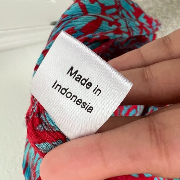 Mission Canyon One Size Pixie Hem Tunic Top In Indian Summer Art‎ to Wear Artsy - Picture 13 of 13